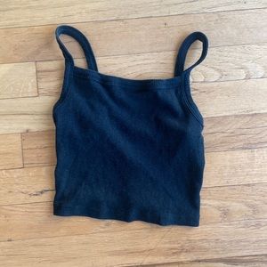 Urban Outfitters black crop tank XS/S